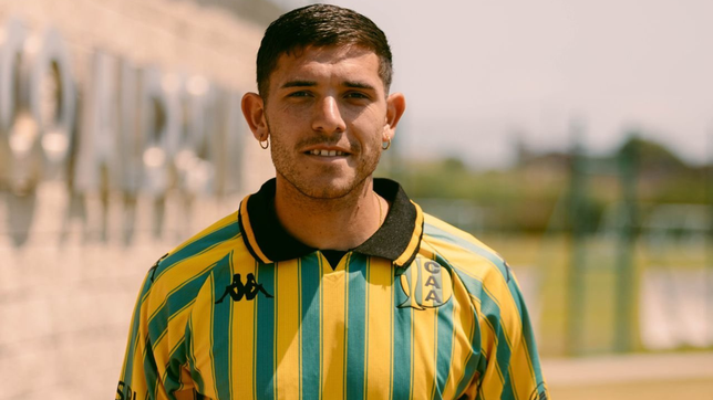 alan sosa fue presentado en aldosivi donde se reencontrara con ex gimnasia