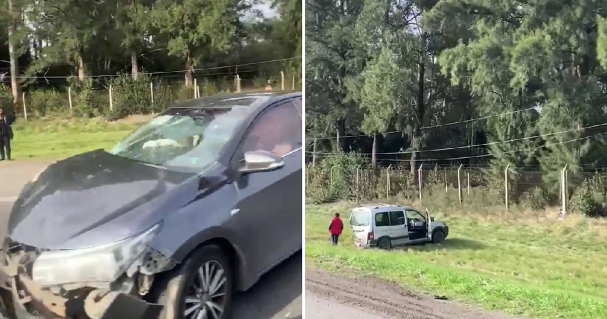 Video: grave accidente y milagro en Ruta 2 a la altura de La Plata