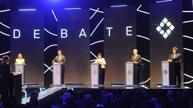llego el dia y los candidatos presidenciales se cruzaran en otro debate