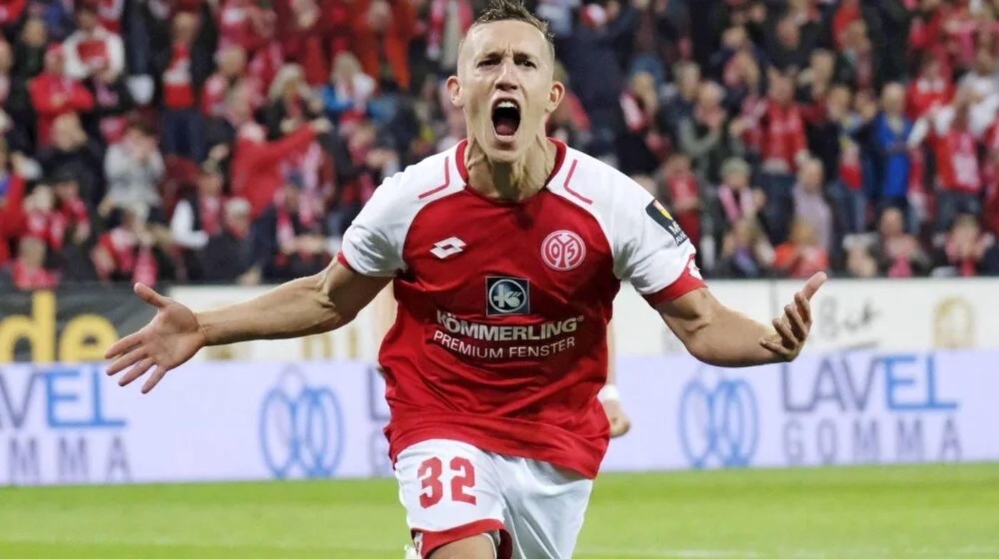 Pablo De Blasis, uno de los referentes de Gimnasia, en su paso por Mainz. Pablo De Blasis, uno de los referentes de Gimnasia, en su paso por Mainz.