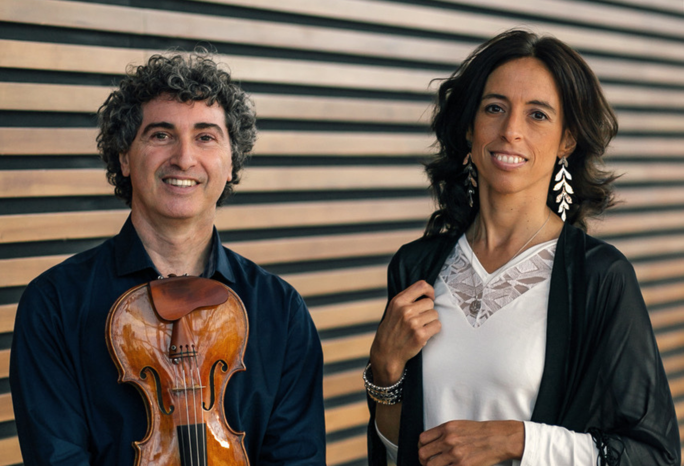 Damián Bolotín y Sonia Possetti desafinado club