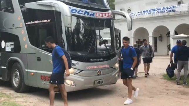 vayan en busca de la gloria, el mensaje de los hinchas de gimnasia para el plantel