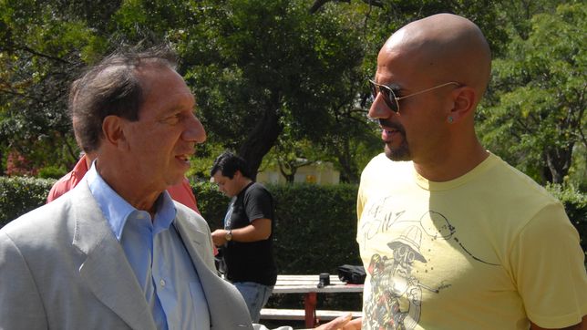 el especial saludo de juan sebastian veron a carlos bilardo por su cumpleanos