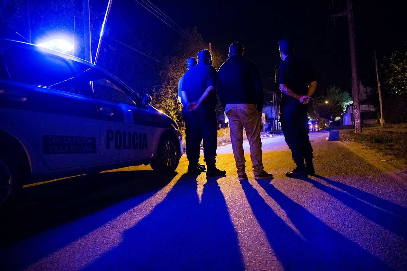 Patrullero crimen noche