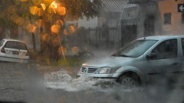 mas granizo en la plata: todos los videos de la tormenta que azoto la region