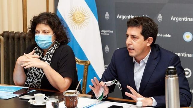 vizzotti y de pedro se reunieron con gobernadores para evaluar el plan de vacunacion