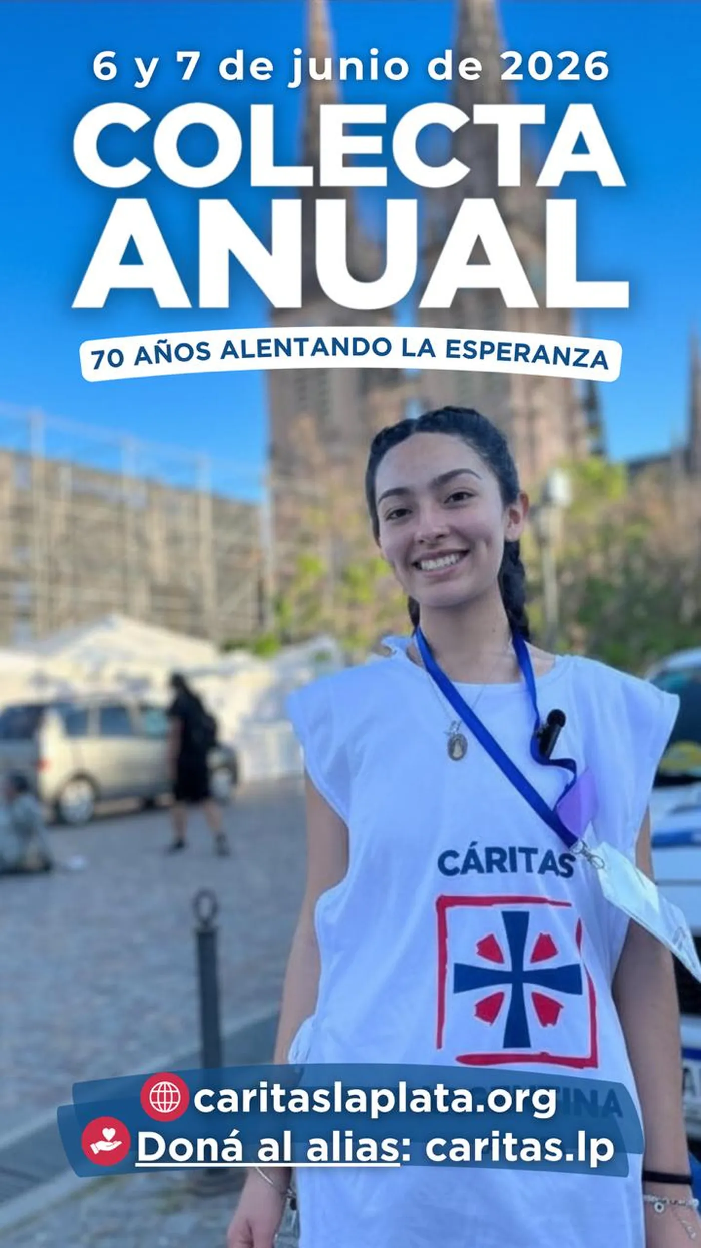 El flyer de convocatoria a la Colecta Anual