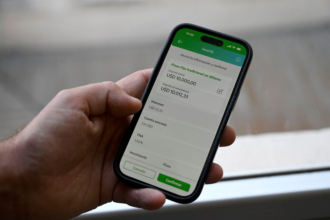 Cuenta DNI en dólares