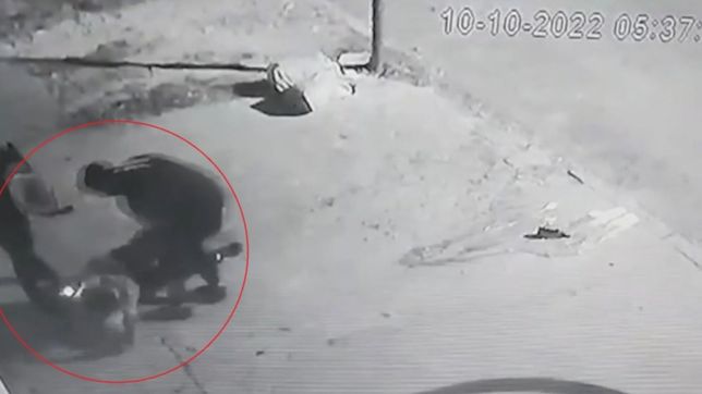el video del joven torturado y picaneado en la plata en medio de un robo