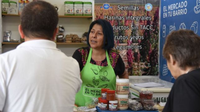 mas de 500 vecinos visitan todos los dias los puntos fijos del mercado en tu barrio