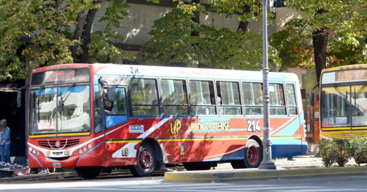Se levantó el paro y los micros circulan normalmente en La Plata