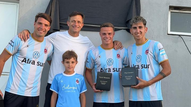 mientras negocia su vuelta al lobo, miramon paso la navidad junto a panaro y lescano