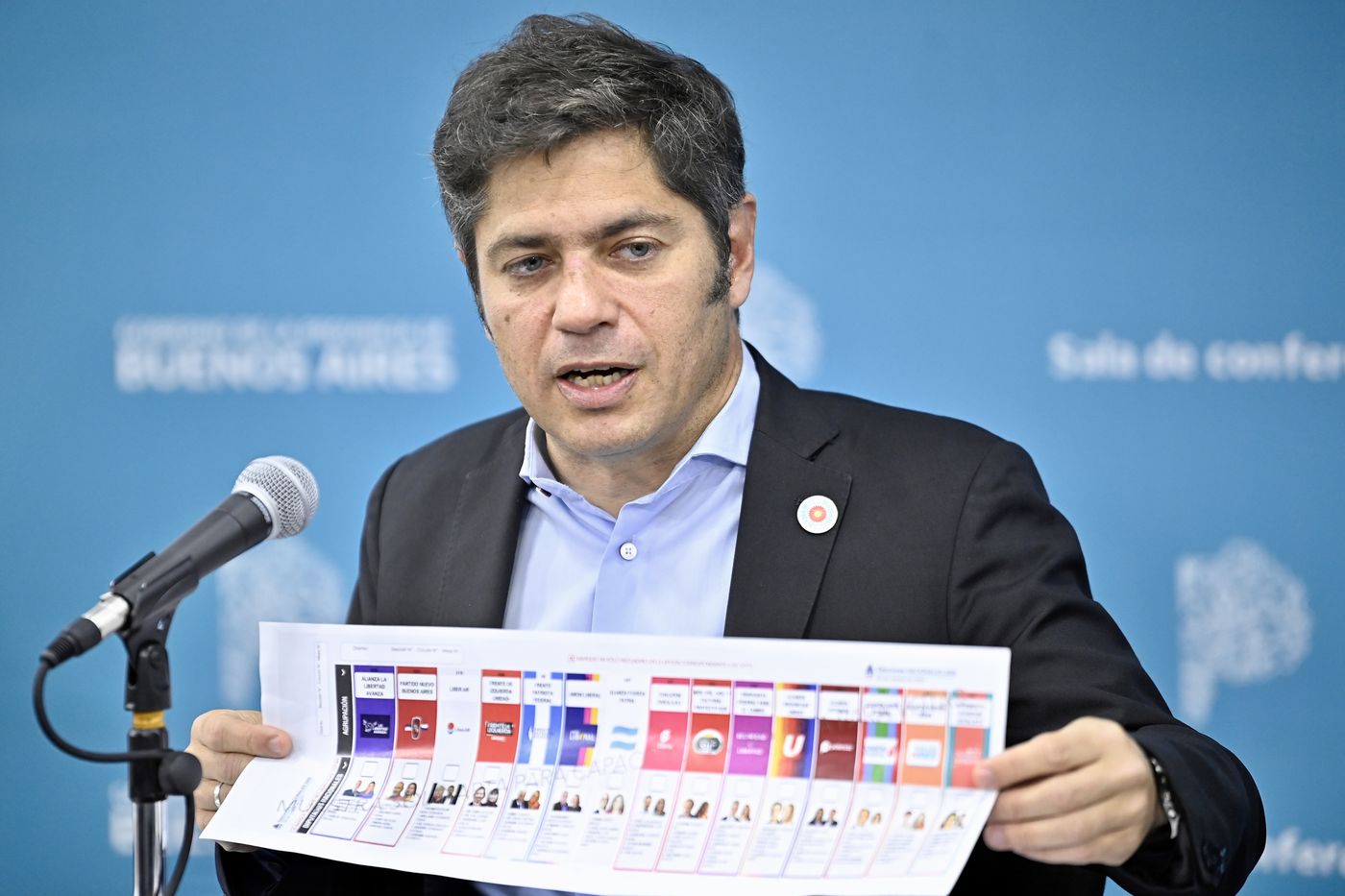 Axel Kicillof cargó contra Milei por la Boleta Única y llamó a votar a los  que no le mienten al pueblo
