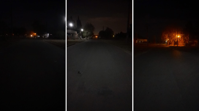 atropellaron a una chica que iba a la escuela y el barrio denuncia que no hay luces en la calle