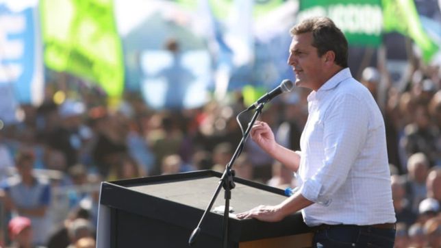 sergio massa: vamos a dar vuelta la historia y construir un triunfo el 22 de octubre