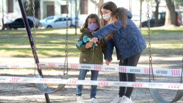permitiran las salidas recreativas de los chicos en las plazas y parques de la plata