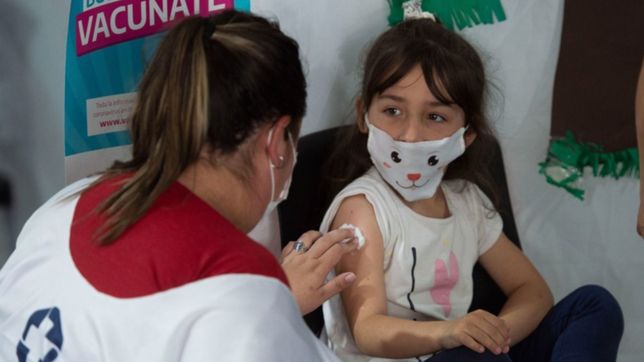 la provincia habilito las segundas dosis sin turno para todos los chicos de mas de 3 anos
