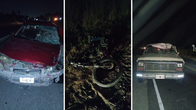 un adolescente murio en un impresionante triple choque en ruta 11