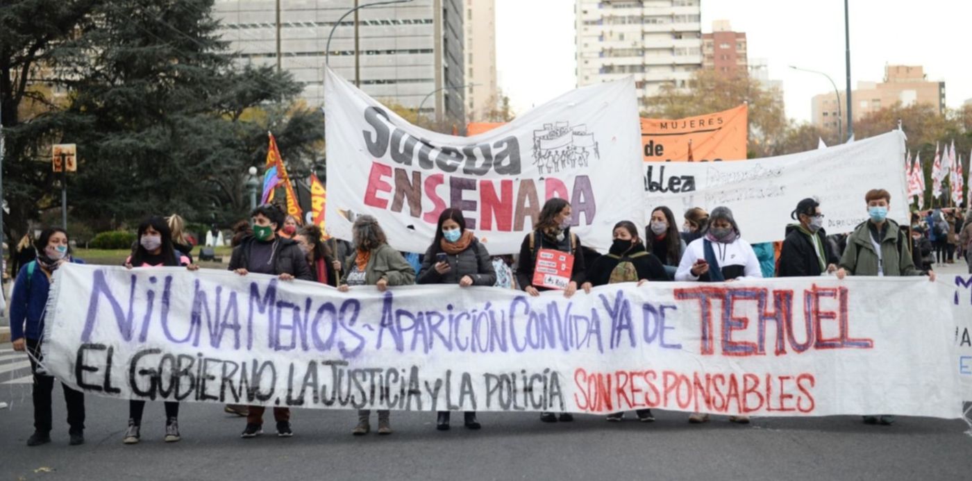 Ni una menos marcha 2021 - Ni una menos