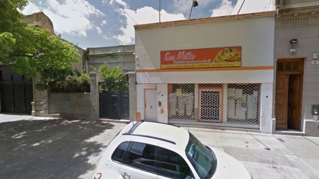 se metieron en una casa de pastas de la plata, robaron la recaudacion y cayeron a las pocas cuadras