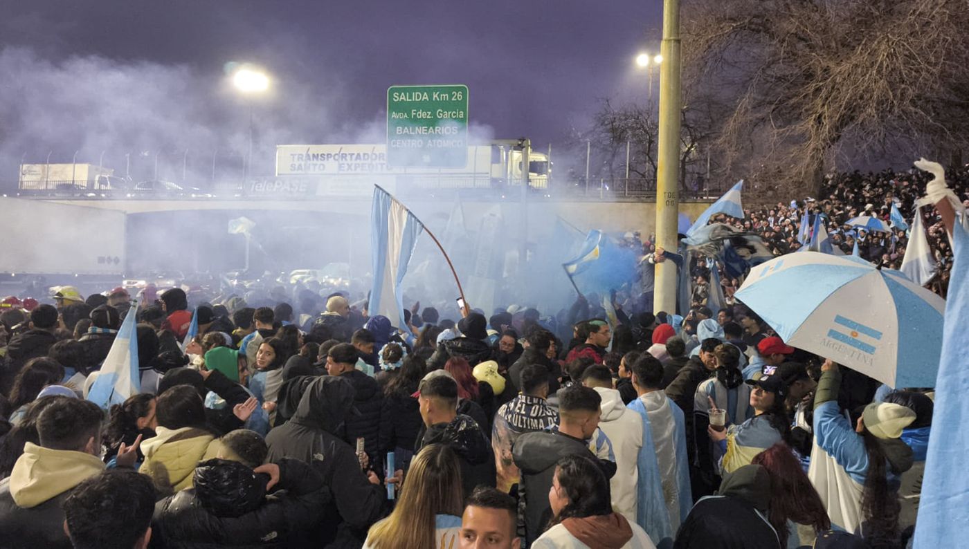 Selección argentina Ezeiza