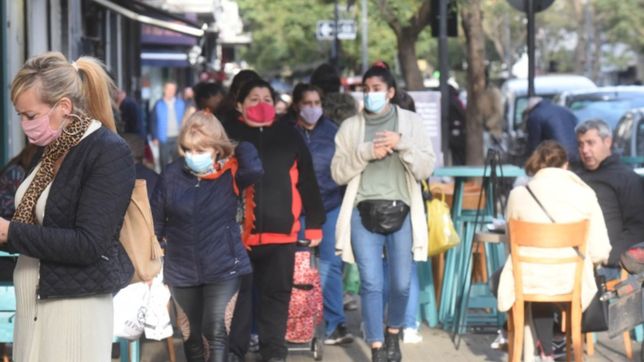 la provincia advirtio sobre el aumento de casos de covid-19 y recomendo vacunarse