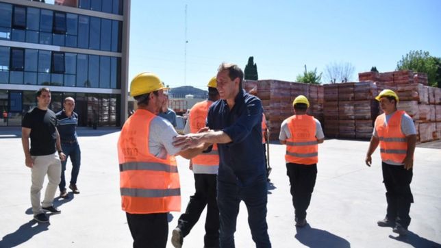 garro estuvo en una constructora local y destaco la importancia de invertir en la plata