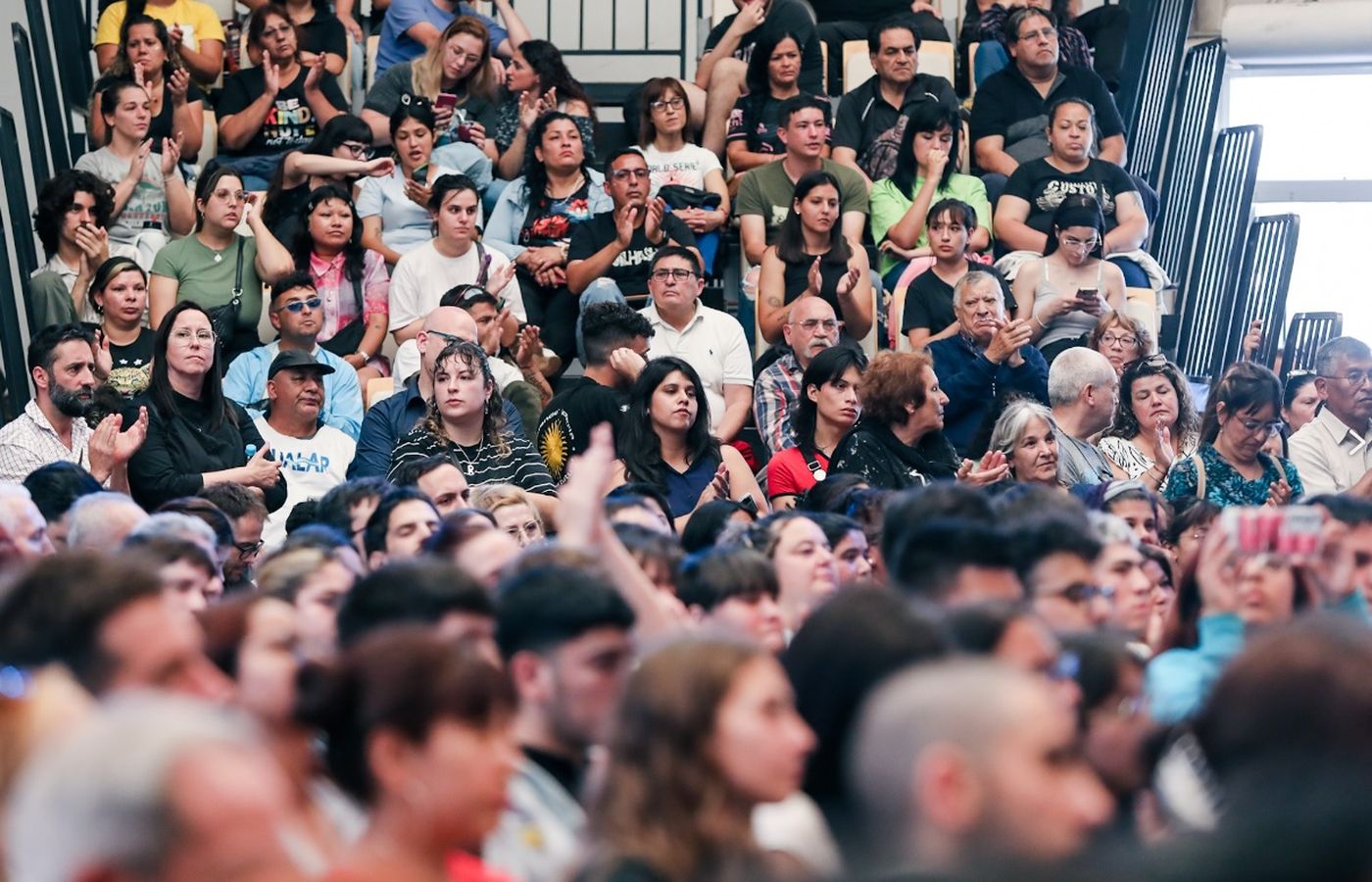 El acto tuvo lugar en la Universidad Nacional de San Martín
