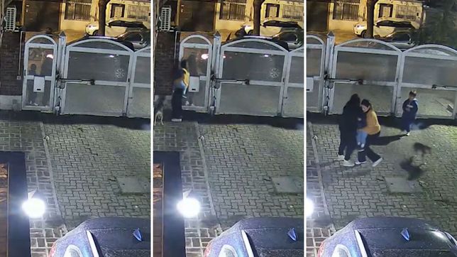 motochorros asaltaron a una familia en la loma y se llevaron un auto con una persona adentro