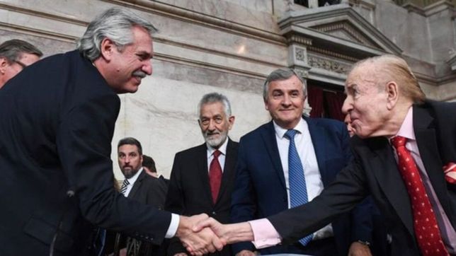 alberto fernandez decreto duelo nacional y envio un emotivo mensaje por la muerte de menem