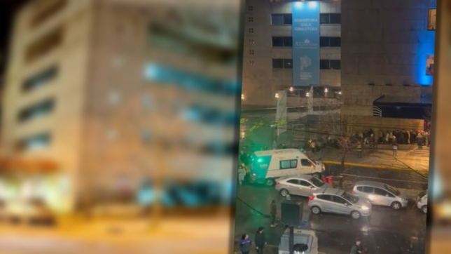 tension en el teatro argentino por el desprendimiento de un techo de vidrio