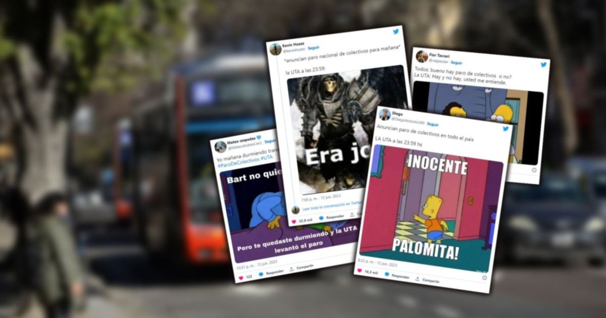 Los mejores memes que dejó el paro de micros en el AMBA que nunca se hizo
