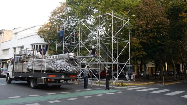 todos los cortes y desvios por el acto de cfk en la plata
