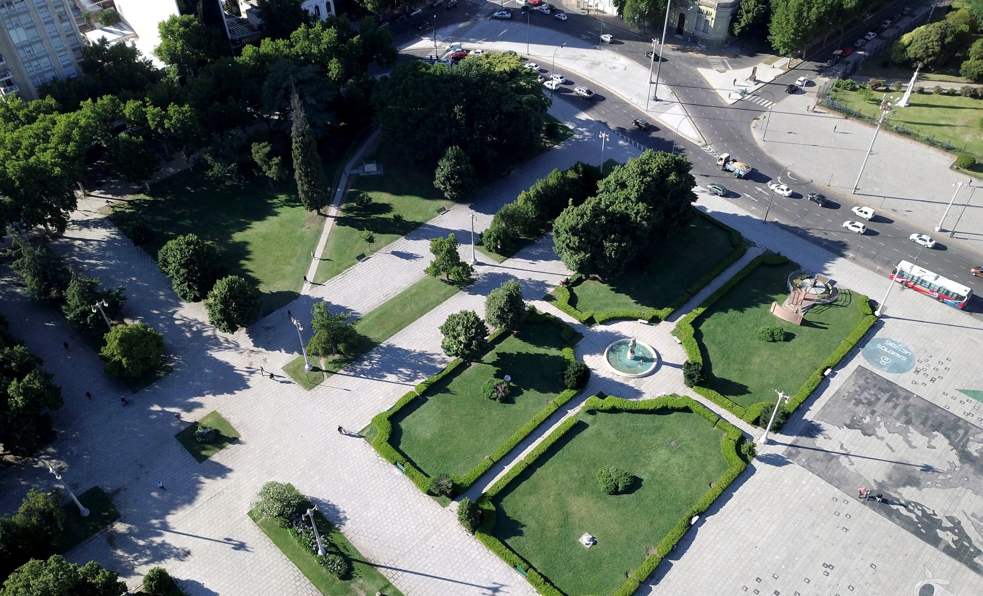 aerea ciudad de la plata municipalidad Plaza Moreno  catedral  23