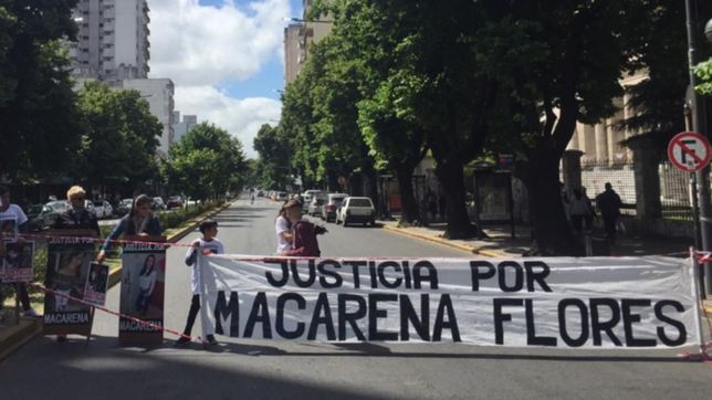 familiares de macarena flores vuelven a manifestarse en 7 y 56 en reclamo de justicia