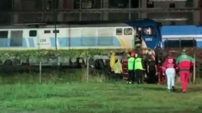 chocaron dos trenes en palermo y de milagro no fue tragedia