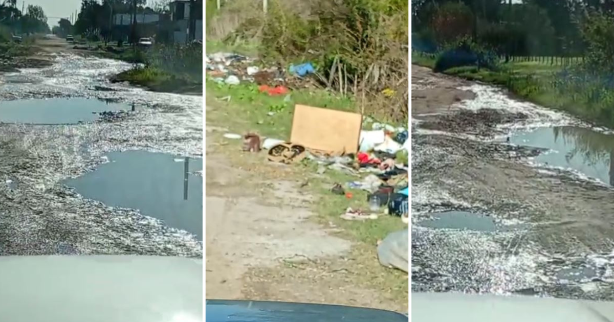 Vecinos de Los Hornos padecen el mal estado de la calle 173: Parece ...