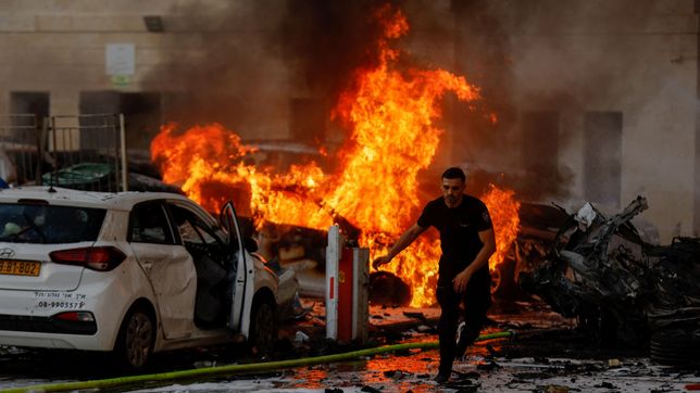 los impactantes videos de los ataques de hamas a israel