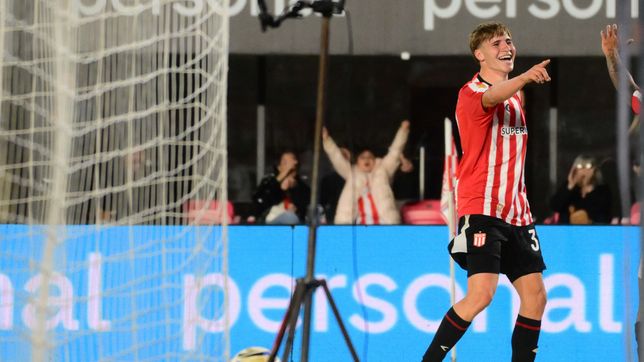 la emocion de amondarain por su primer gol en el pincha, el recuerdo de su papa y las lagrimas de amor