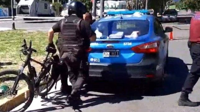 asesinaron de un tiro en el cuello a un ciclista en un intento de robo