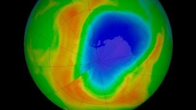 ¿por que se cerro el agujero de la capa de ozono en el artico?