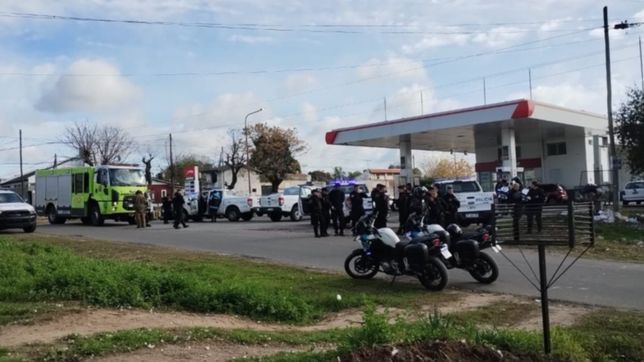 video: un robo, una persecucion policial y un feroz tiroteo sacudieron tolosa