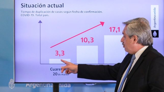 el presidente hablo de las salidas: ?no podemos mantener a la gente en un encierro eterno?