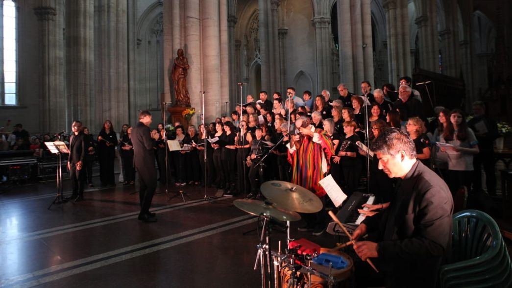 La Catedral de La Plata fue escenario de una emotiva Misa Criolla en el marco la Semana de la Música