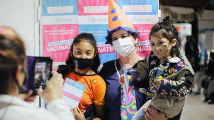 Vacunación pediátrica: más de medio millón de menores de 12 años ya fueron inmunizados