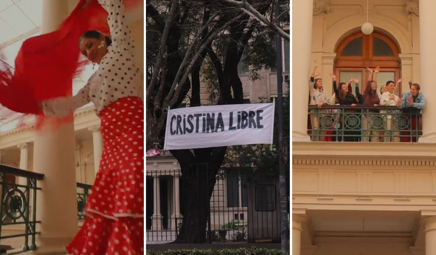portada video bailarinas cfk