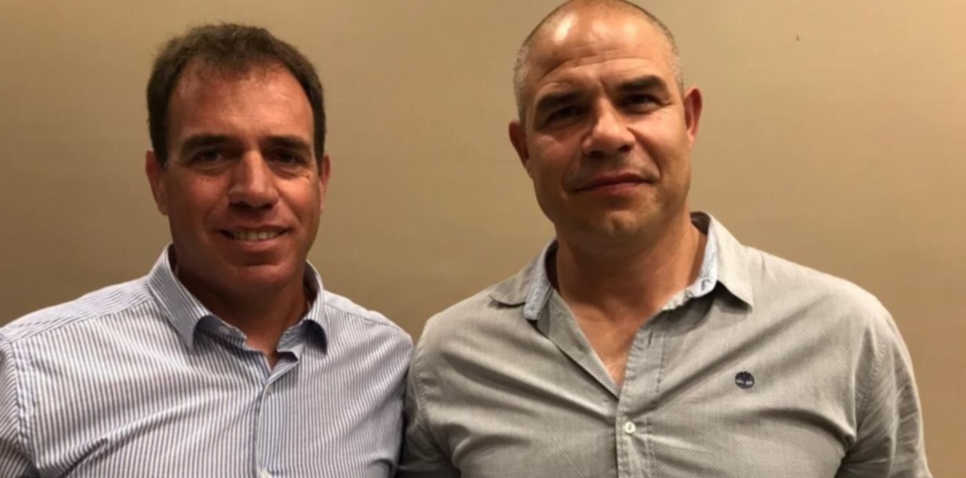 Leandro Campano y Leandro Tarabini