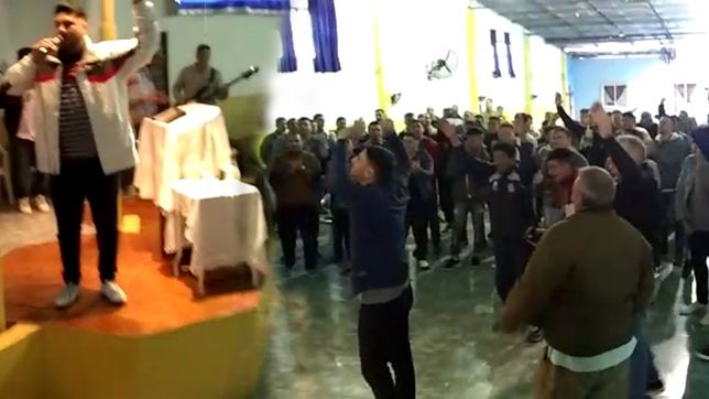 denuncian una fiesta clandestina en una carcel de la plata y con una banda de rock en vivo