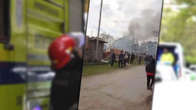 video: un nene de 8 anos salvo a sus hermanitos tras el incendio de su casa en la plata