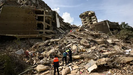Los terremotos en Venezuela dejaron 1,2 millones de toneladas de escombros en La Guaira Los terremotos en Venezuela dejaron 1,2 millones de toneladas de escombros en La Guaira